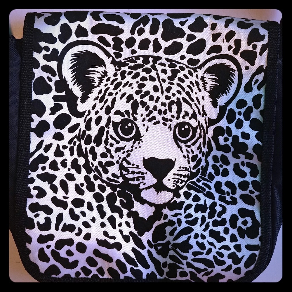 Lisa Frank Hunter messenger bag